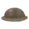 Helmet, Mk II, British, F.&L.-TTC, 1939-1943, Brushed Concrete Camouflage