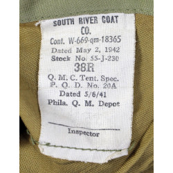 Blouson M-1941, 38R, Major, 1st Infantry Division, 1942