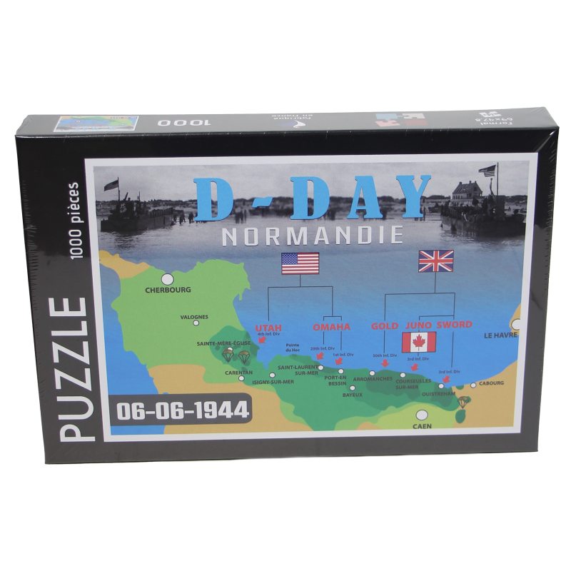Puzzle, D-Day Normandie, 06.06.1944, 1000 pièces