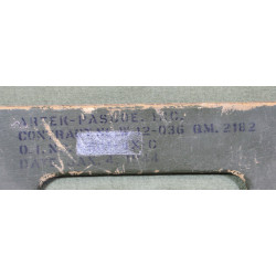 Packboard, 2nd Pattern, 1944, with Pack, Canvas, Medical, US Army