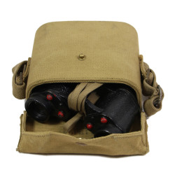 Binoculars, No. 2 Mk III, British, KERSHAW 1944, with Carrying Case, Canadian, Z.L.&T. Ltd. 1941