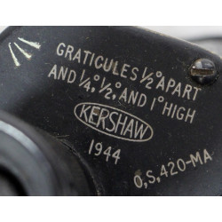 Binoculars, No. 2 Mk III, British, KERSHAW 1944, with Carrying Case, Canadian, Z.L.&T. Ltd. 1941