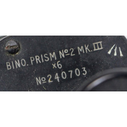 Binoculars, No. 2 Mk III, British, KERSHAW 1944, with Carrying Case, Canadian, Z.L.&T. Ltd. 1941