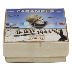 Boîte de caramels d'Isigny, 75 g