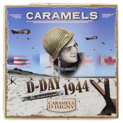 Boîte de caramels d'Isigny, 75 g
