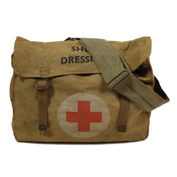 Sacoche médicale britannique, Shell Dressings, ROWE MAY 1941 ↑