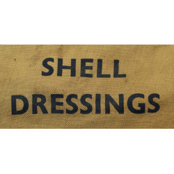 Sacoche médicale britannique, Shell Dressings, ROWE MAY 1941 ↑