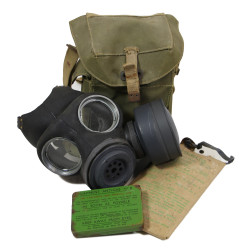 Masque à gaz britannique, 1943-1944, complet