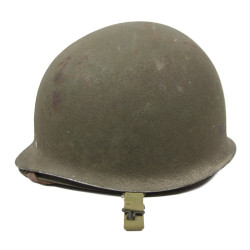Casque M1, pattes fixes, 6 REC. STA., liner Firestone, A washers verts