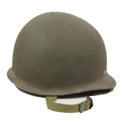 Casque M1, pattes fixes, 6 REC. STA., liner Firestone, A washers verts