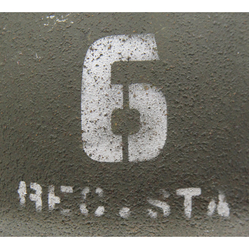 Casque M1, pattes fixes, 6 REC. STA., liner Firestone, A washers verts