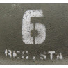 Helmet, M1, Fixed Loops, 6 REC. STA., Firestone Liner, Green A Washers Helmet, M1, Fixed Loops, 6 REC. STA., Firestone Liner, Green A Washers