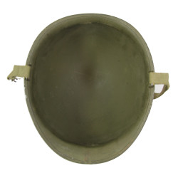 Casque M1, pattes fixes, 6 REC. STA., liner Firestone, A washers verts