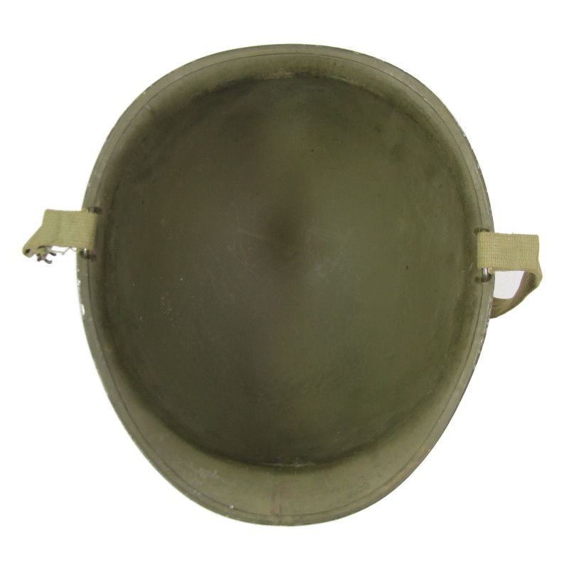 Helmet, M1, Fixed Loops, 6 REC. STA., Firestone Liner, Green A Washers