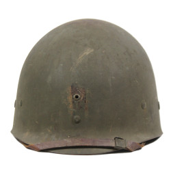 Casque M1, pattes fixes, 6 REC. STA., liner Firestone, A washers verts