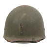 Casque M1, pattes fixes, 6 REC. STA., liner Firestone, A washers verts