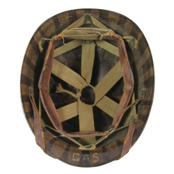 Helmet, M1, Fixed Loops, 6 REC. STA., Firestone Liner, Green A Washers