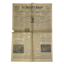 Journal belge, La Dernière Heure, 14 novembre 1944