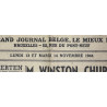 Newspaper, Belgian, La Dernière Heure, November 14, 1944