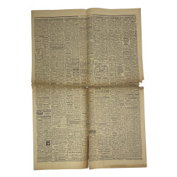 Journal belge, La Dernière Heure, 14 novembre 1944