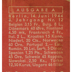 Magazine, Die Wehrmacht, June 14, 1944