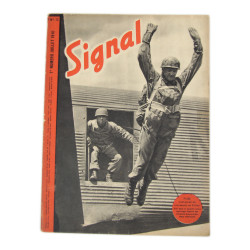 Magazine Signal, Fallschirmjäger, juillet 1941, édition française