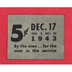 Magazine YANK, 17 décembre 1943
