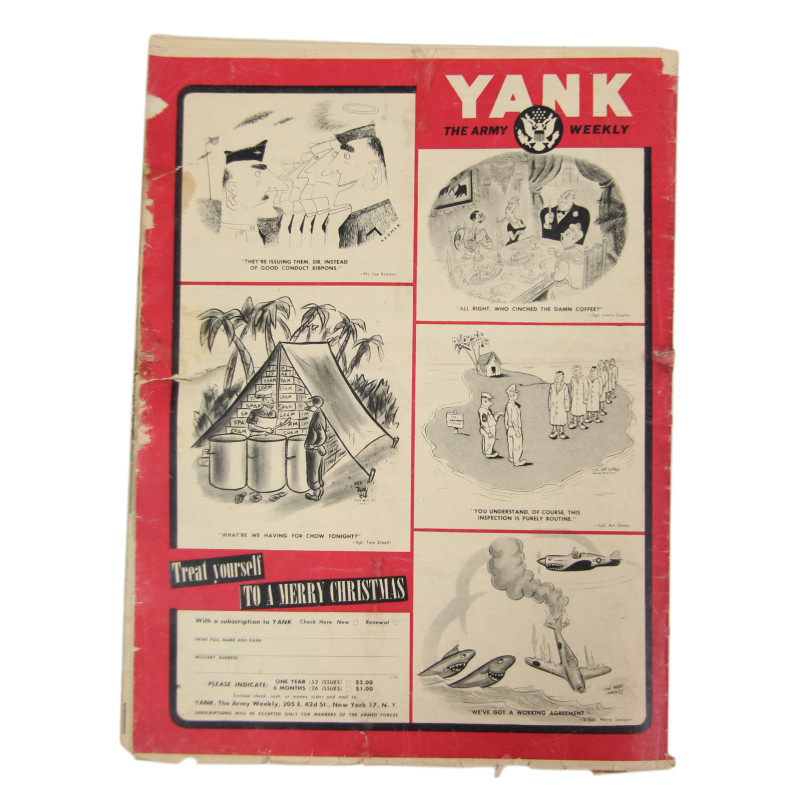 Magazine YANK, 17 décembre 1943