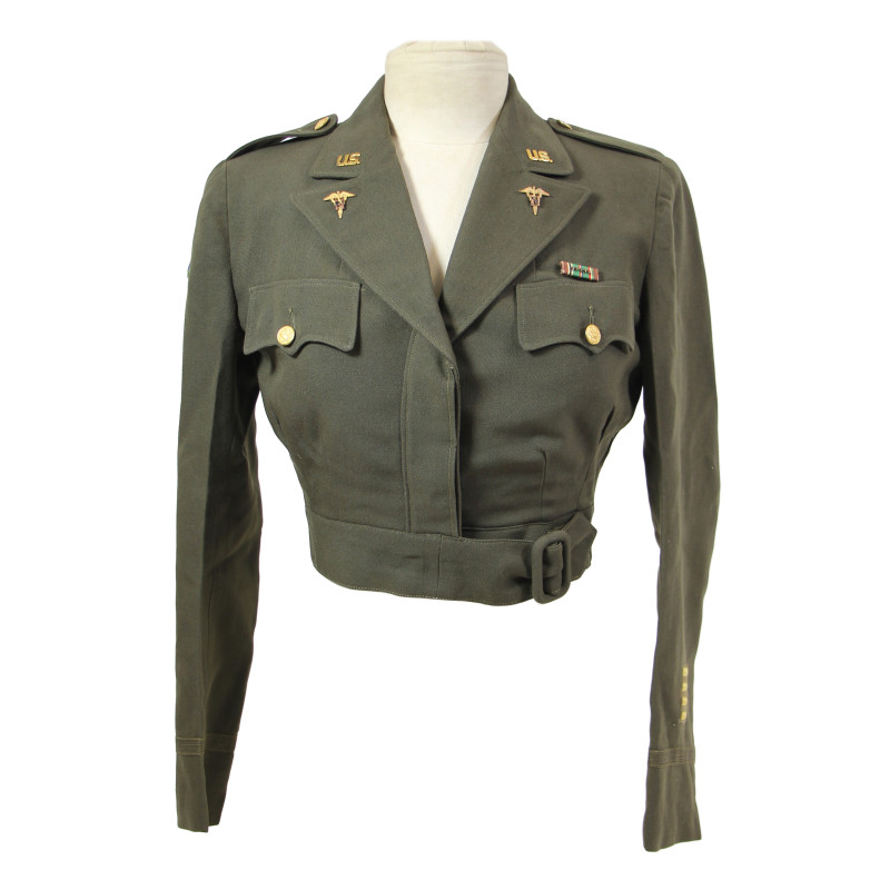 Blouson Ike, officier, US Army Nurse Corps, nominatif Blouson Ike, officier, US Army Nurse Corps, nominatif