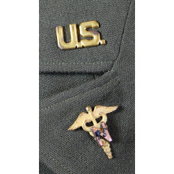 Blouson Ike, officier, US Army Nurse Corps, nominatif