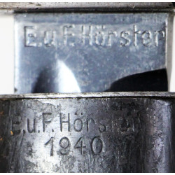 Bayonet, Mauser 98k, 1940, Complete with Matching Scabbard and Leather Frog