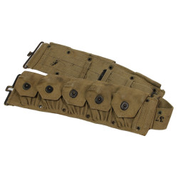 Ceinturon cartouchière M1 Garand, British-Made, M.E. Co. 1944