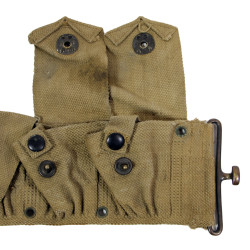 Ceinturon cartouchière M1 Garand, British-Made, M.E. Co. 1944