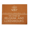 Booklet, Pocket Guide to The Cities of Belgium and Luxembourg, 1944