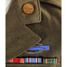 Coat, Wool Serge, Pvt. Stanley Kozloski, Co. E, 28th Inf. Reg., 8th Infantry Division