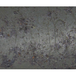 Casque M1, pattes fixes, 5th Infantry Division, impacté