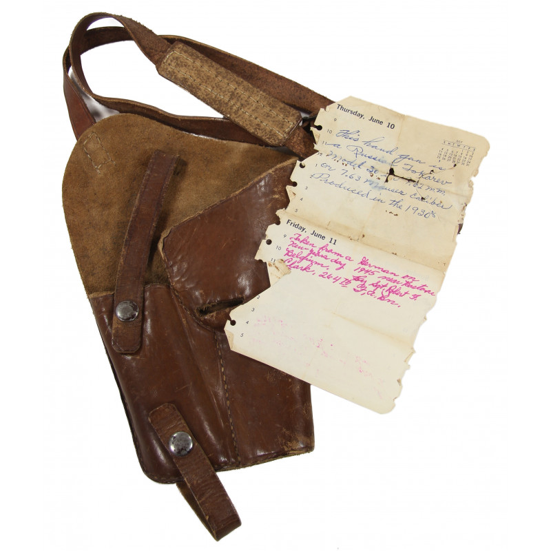 Holster de prise, Bastogne, 1er janvier 1945 Holster de prise, Bastogne, 1er janvier 1945