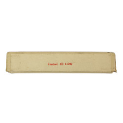Boîte de 5 syrettes de morphine, Item No. 9115500, vide