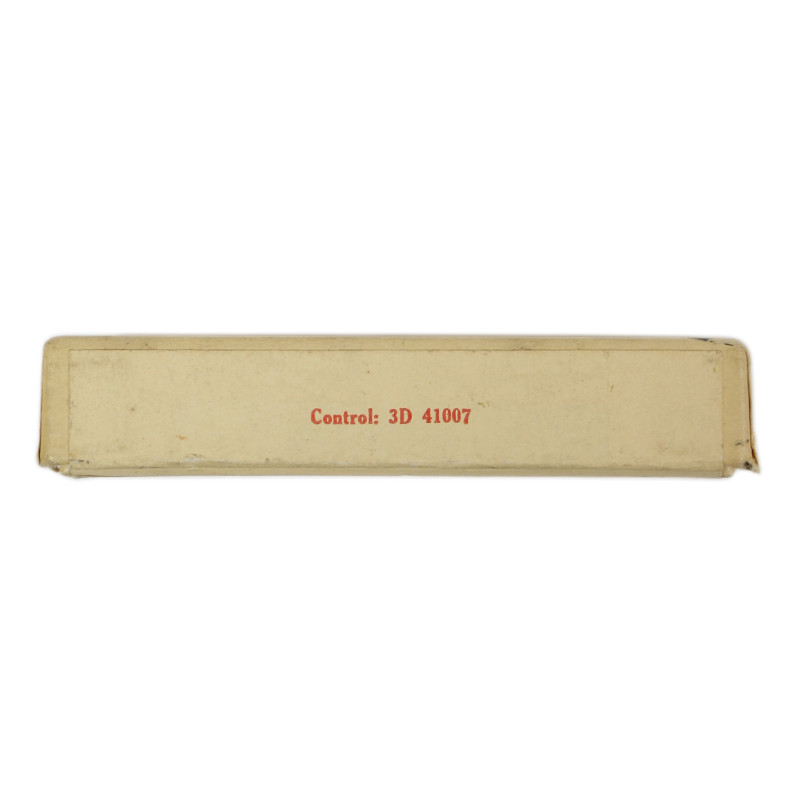 Box, 5-Tube, Solution of Morphine Tartrate, Item No. 9115500, Empty