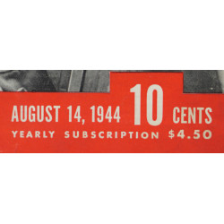 Magazine, LIFE, 2nd Lt. Kelso Horne, 508th PIR, 82nd Airborne Division, August 14, 1944