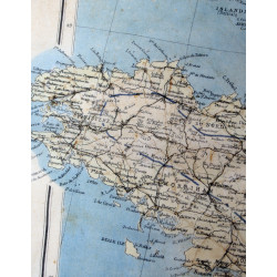 Carte d'évasion en soie, MI 9, Zone of France, 1942