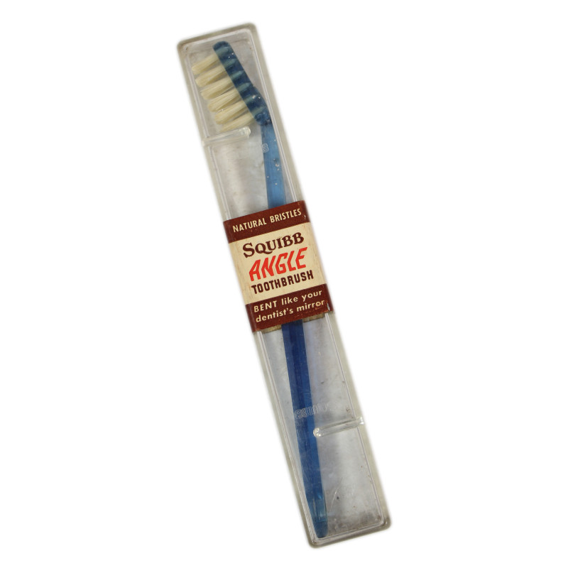 Brosse à dents, SQUIBB, dans sa boîte, intacte