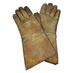 Gants de motocycliste britannique, taille 8, 1944