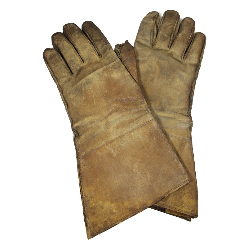 Gants de motocycliste britannique, taille 8, 1944