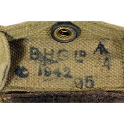 Pochette de boussole britannique, B.H.G. Ltd. 1942