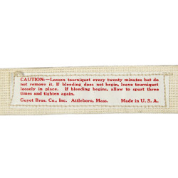 Garrot, US Army, Guyot Bros. Co., Inc., Medical Item No. 93780