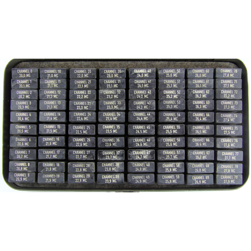 Case, Crystals, SCR-508, Complete