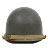 Casque M1, pattes fixes, Brig. Gen. Louis J. "Gun-powder Lou" Fortier, Artillery Commander, 94th Infantry Division, ETO