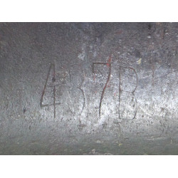 Casque M1, pattes fixes, Brig. Gen. Louis J. "Gun-powder Lou" Fortier, Artillery Commander, 94th Infantry Division, ETO