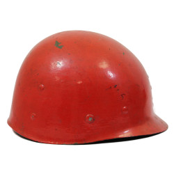 Casque M1, pattes fixes, Brig. Gen. Louis J. "Gun-powder Lou" Fortier, Artillery Commander, 94th Infantry Division, ETO